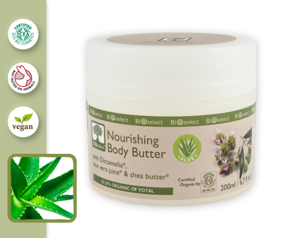 Nourishing Body Butter with Dictamelia, Aloe vera juice & Shea butter - BioSelect-128