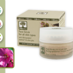Face Scrub For All Skin Types With Dictamelia, Mallow & Olive Pits - BioSelect-50