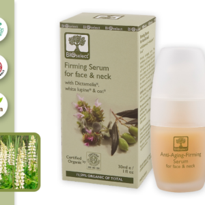 Firming Serum for Face & Neck With Dictamelia, White Lupine & Oat - BioSelect-53