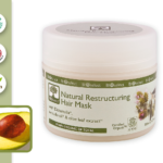 Natural Restructuring Hair mask With Dictamelia, Avocado oil & Olive leaf extract - BioSelect-808