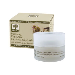 Hydrating Day Cream For Oily & Mixed Skin With Dictamelia, Grape & Rosemary - BioSelect-0