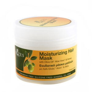 Moisturizing Hair Mask With Olive Oil Aloe Vera & Honey - Rizes-0