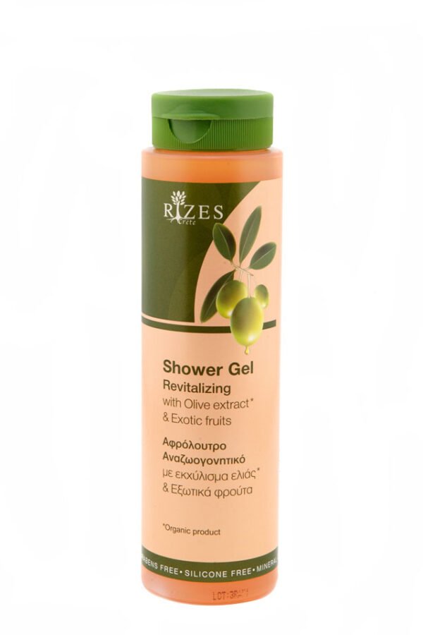 Revitalizing Shower Gel With Olive Oil & Exotic Fruits - Rizes-0