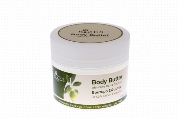 Body Butter With Olive Oil & Coconut - Rizes-0