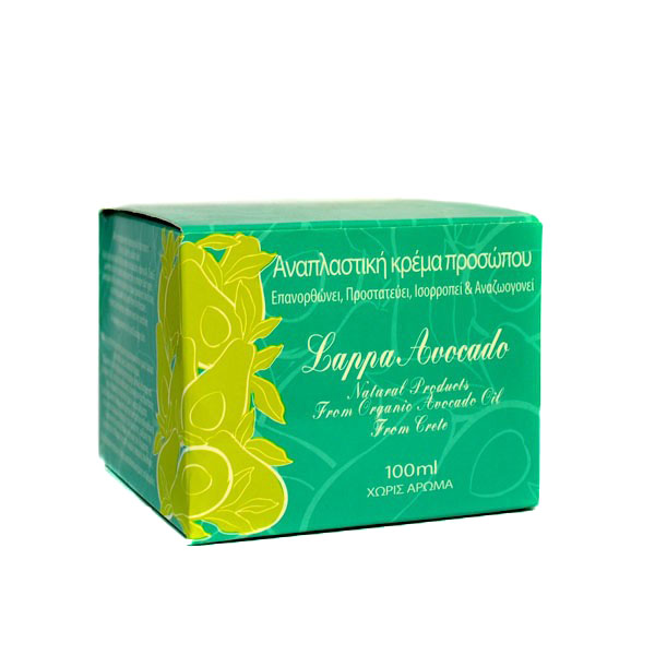 Regenerative Face Cream With Avocado Oil - Lappa Avocado-504