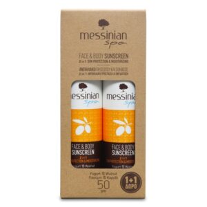 Face & Body Sunscreen SPF 50 - Messinian Spa -0