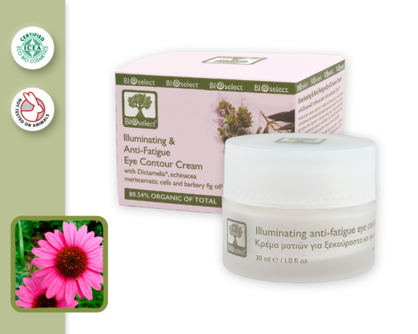 Illuminating & Anti-Fatigue Eye Cream With Dictamelia, Echinacea meristematic cells & Barbary fig oil - BioSelect-797