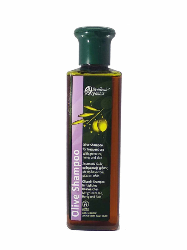 Organic Olive Shampoo - Olivellenic Organics-0