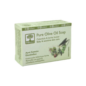 Pure Olive Oil Soap With Calendula & Shea Butter - BioSelect-0