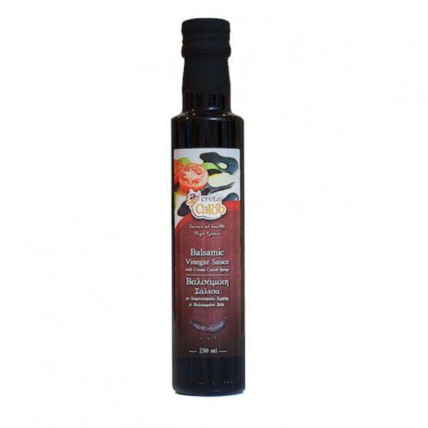 Carob Balsamic Vinegar Sauce - Creta Carob-0