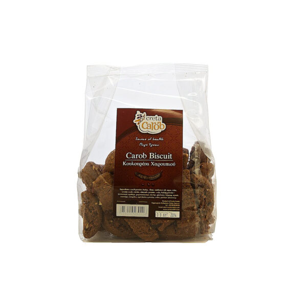 Carob Biscuit (350gr) - Creta Carob-0