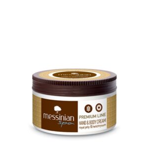 Hand & Body Cream Premium Line - Royal Jelly & Helichrysum - Messinian Spa-0