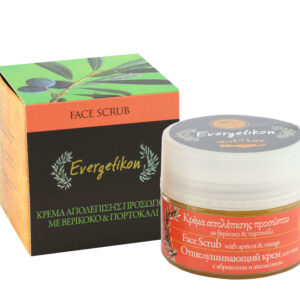 Face Scrub With Apricot & Orange - Evergetikon-0