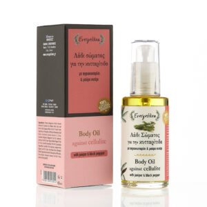 Anti-Cellulite Body Oil With Juniper & Black Pepper (60ml) - Evergetikon-0