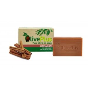 Νatural Olive & Cinnamon Soap (100gr) - OlivePlus-0