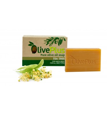Νatural Olive & Tea Tree (100gr) - OlivePlus-0