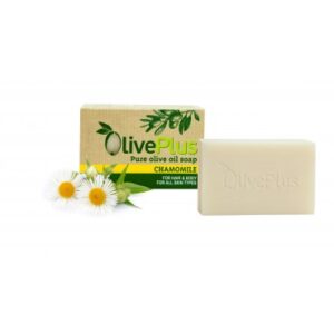 Νatural Olive & Chamomile Soap (100gr) - OlivePlus -0