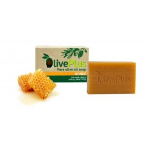 Νatural Olive & Honey Soap (100gr) - OlivePlus-0