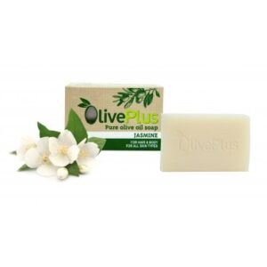 Olive Oil Soap With Jasmine (100gr) - OlivePlus-0