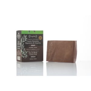 Natural Olive Oil Soap With Chocolate - Evergetikon-0