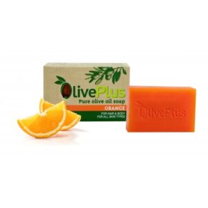 Νatural Olive & Orange Soap (100gr) - OlivePlus-0