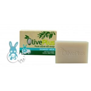 Olive Oil Soap With Donkey Milk (100gr) - OlivePlus-0