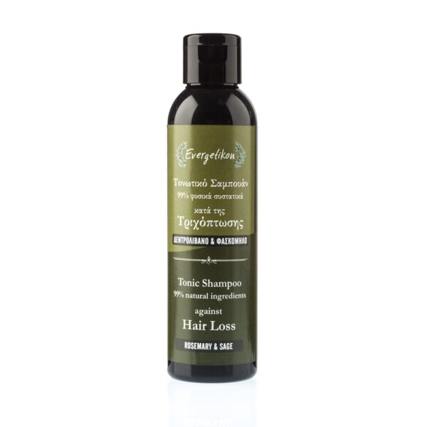 Tonic Shampoo Against Hair Loss With Rosemary & Sage - Evergetikon-0