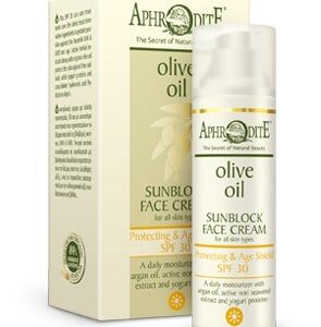 Protecting & Age Shield Sunblock Face Cream SPF 30 - Aphrodite Skincare-0