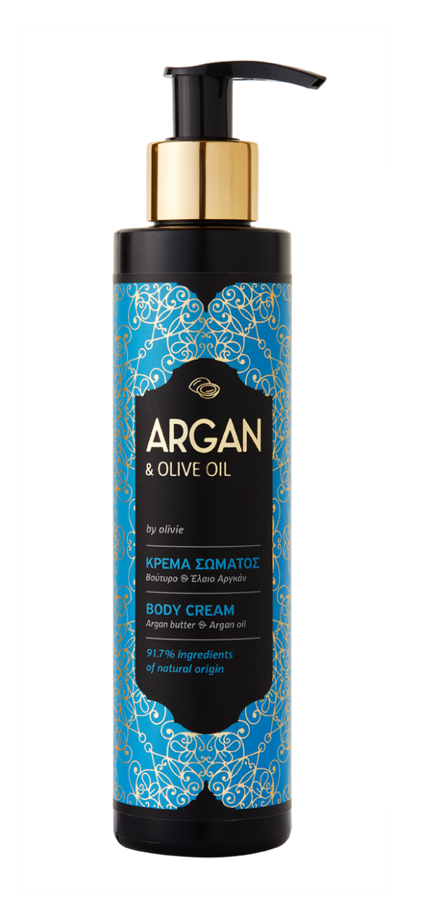Body Cream With Argan Oil & Olive Oil - Olivie-0