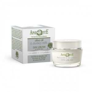 Anti-Pollution & Anti-Wrinkle Day Cream With Donkey Milk - Aphrodite Skincare-0
