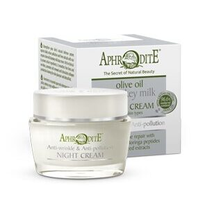 Anti-Pollution & Anti-Wrinkle Night Cream With Donkey Milk - Aphrodite Skincare-0