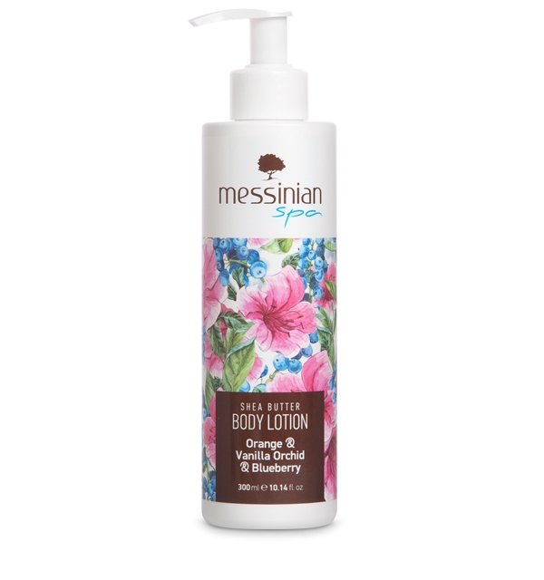 Body Lotion With Orange, Vanilla Orchid & Blueberry - Messinian Spa-0