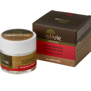 Hydration Face Cream With Pomegranate & Vitamin E - Olivie-0