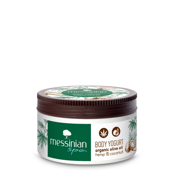 Body Yogurt With Hemp & Coconut (250ml) - Messinian Spa-0