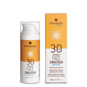 Face Sunscreen SPF 30 Matte Effect - Messinian Spa-0