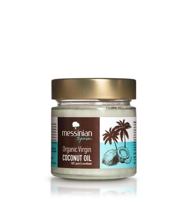 Organic Virgin Coconut Oil (190ml) - Messinian Spa-0