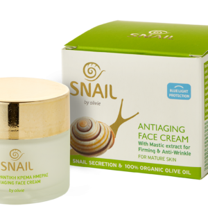 Antiageing Face Cream With Snail Secretion & Mastic Extract - Olivie-0