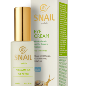 Eye Cream With Snail secretion & Hyaluronic Acid - Olivie-0