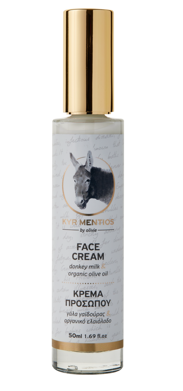 Face Cream With Olive Oil & Donkey Milk - Olivie-0