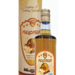 Golden Melomeni Liqueur With Raki, Cinnamon & Honey (100ml)-0