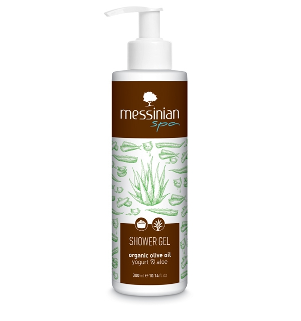 Shower Gel - Yogurt & Aloe - Messinian Spa-0