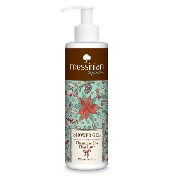 Shower Gel Christmas Joy - Chai Latte - Messinian Spa-0